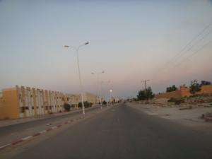 Entrée Ouest de la ville de Touggourt (Wilaya de Ouargla)