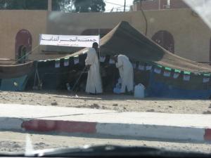 Une Tente de Nomades à Hassi Messaoud