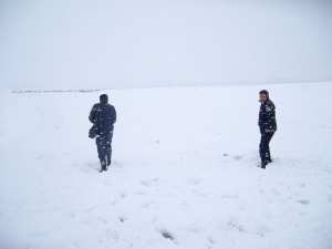 تهاطل الثلوج بضواحي  يابوس  (ولاية خنشلة)