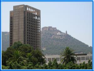 Vue sur le Fort de Santa Cruz sur les hauteurs d'Oran
