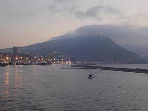 Vue sur le Port d'Oran