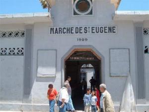 Entrée du Marché Couvert d'Oran