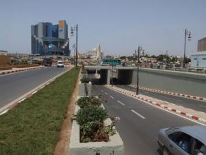 Une trémie au centre ville d'Oran