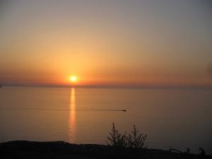 Coucher de Soleil sur la côte d'Oran