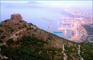 Vue sur le Fort de Santa Cruz sur les hauteurs d'Oran