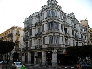 Architecture de l'époque coloniale au centre ville d'Oran