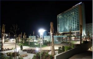 Vue sur l'Hôtel  Le Méridien  à Oran