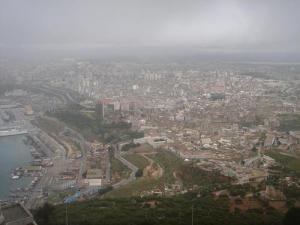 Vue Panoramique d'Oran depuis le Fort de Santa Cruz
