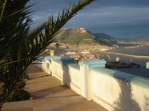 Le Port d'Oran vu des falaises