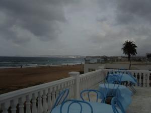 La Plage  Les Andalouses   à la Tombée de la Nuit