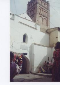 جامع 'سيد السنوسي' عند مدخل درب مسوفة (مدينة تلمسان)