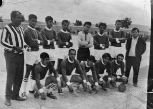 Equipe de foot après l'indépendance