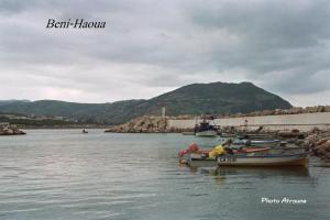 Abri de pêche: temps gris