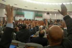 Algeria's parliament members vote overwhelmingly to approve changes to