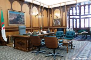 Bureau du président de la république à El Mouradia