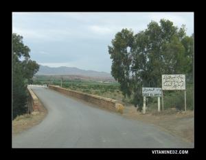 Oued El Arch limite entre la commune d'El Amra et Mekhatria