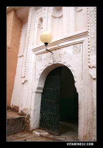 Entrée de la Mosquée de Sidi Mhamed Ben Bouziane à Kenadsa