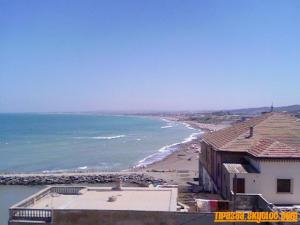 La plage de Gadea à Douaouda