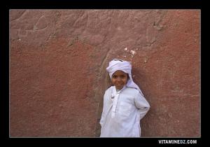 Enfant Taleb à la Zawiya de Cheikh Belkebir à Adrar