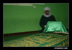 Tombe de Cheikh Mohamed Belkbir enterré dans sa zaouiya à Adrar