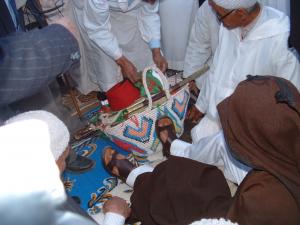 Cérémonie de mariage traditionnel au vieux ksar de kénadza