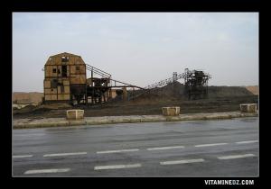 Vestiges de la mine de Charbon à Kenadsa