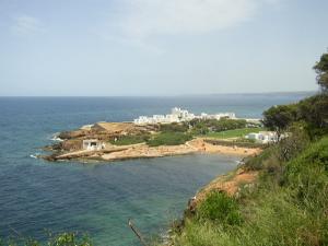 La plage Cornes D'or de Tipaza