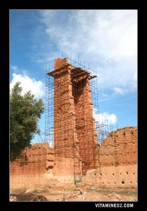 إعادة ترميم برج مدينة  منصورة