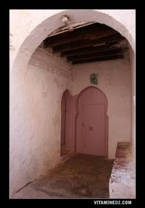 مدخل حمام  بن سليمان  الذي يعود عهده إلى 1800 و 1860 (مدينة تلمسان)