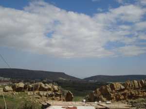 منظر لجبل  تاغاريست  بضواحي قرية  يابوس