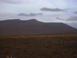 Vue sur Djebel  Ekssale  à El Bayadh