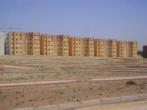 La nouvelle cité sur la route d'Aflou