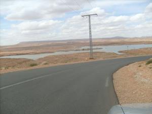 Vue sur le Barrage de Brézina