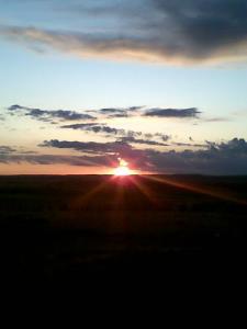 Coucher du Soleil sur El Bayadh