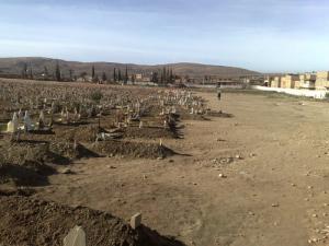Un Cimetière dans la périphérie d'El Bayadh