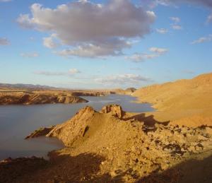 Vue sur le Barrage de Brezina