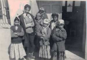 طفلات من بلدية  يابوس  في سنة 1960