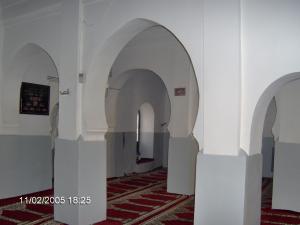 منظر داخلي لجامع 'الشيخ السنوسي' عند مدخل 'درب مسوفة'