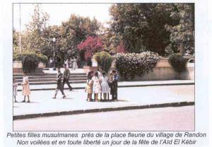 الساحة المركزية لمدينة  بسباس  (الفترة الإستعمارية)