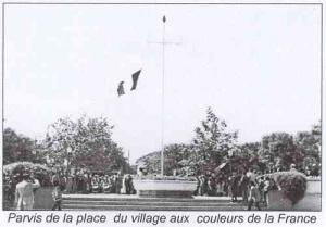 الساحة المركزية لمدينة  بسباس  (الفترة الإستعمارية) 1