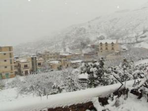 مدينة  المروج  تحت الثلوج 12