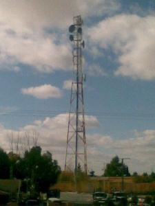 Une Tour de télécommunication à Bougtob