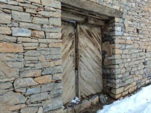 Bouzelatène sous la neige