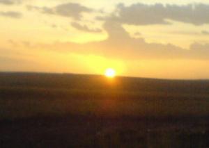 Coucher du Soleil Sur El Bayadh