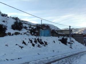 الثلوج تغطي مدينة  المروج  2