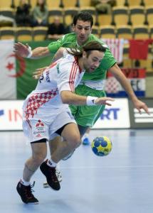 اللاعب الجزائري لكرة اليد  طاهر لبان