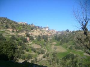 منظر من قرية  إزفاشن  ببلدية  دراع قبيلة  (ولاية سطيف)