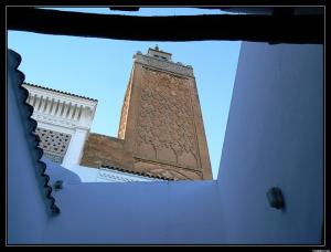 صورة لمنارة جامع  سيدي بومدين  بمدينة  تلمسان  1