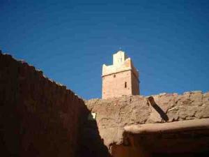 Boussemghoun Minaret de la mosquée du vieux Ksar (Khalouat'sidi ahmed tidjani)