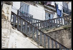 منظر من حي  القصبة  بالجزائر العاصمة